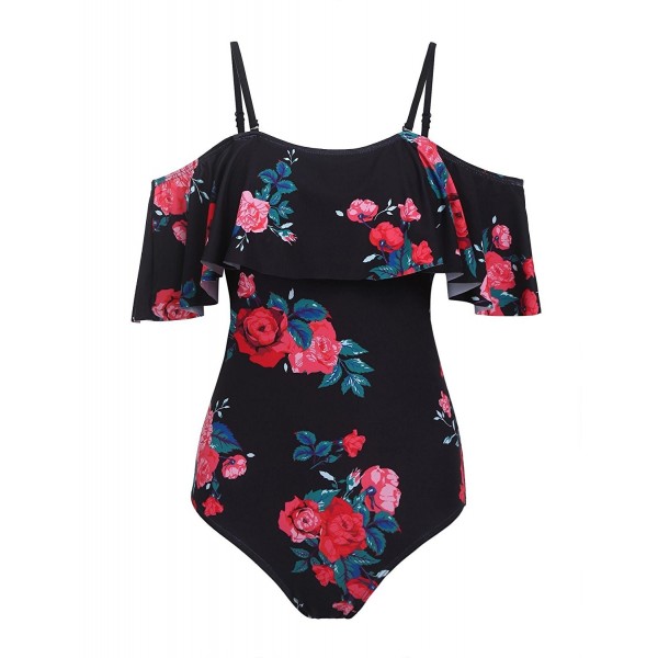 Acecor Shoulder Personalized One Piece Swimsuits