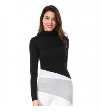 Allegra Womens Asymmetric Color Block