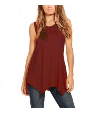 Womens Sleeveless Unique Stylish Tunic