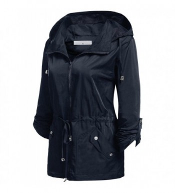 Womens Cnlinkco Waterproof Lightweight Detachable