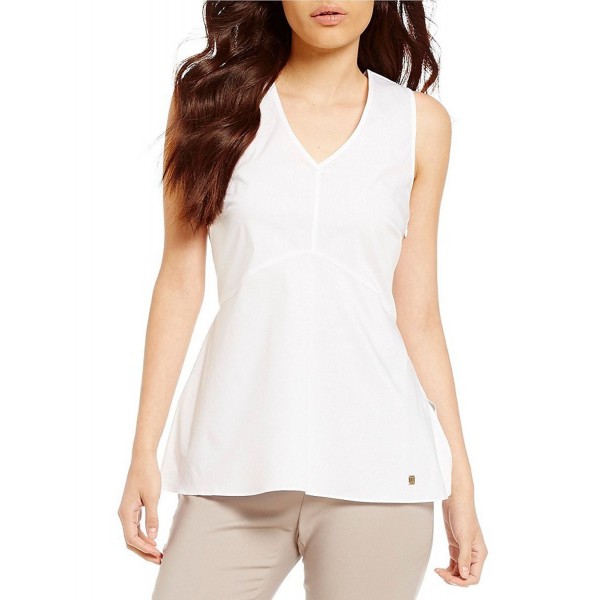 Ivanka Trump Womens V Neck Cotton