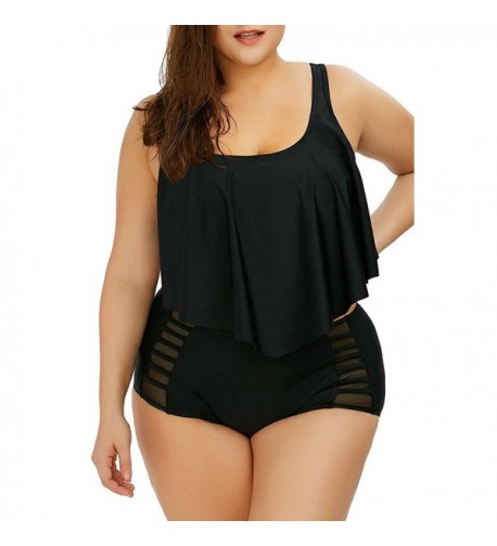 Sovoyant Ruffles Waisted Swimsuit Bathing