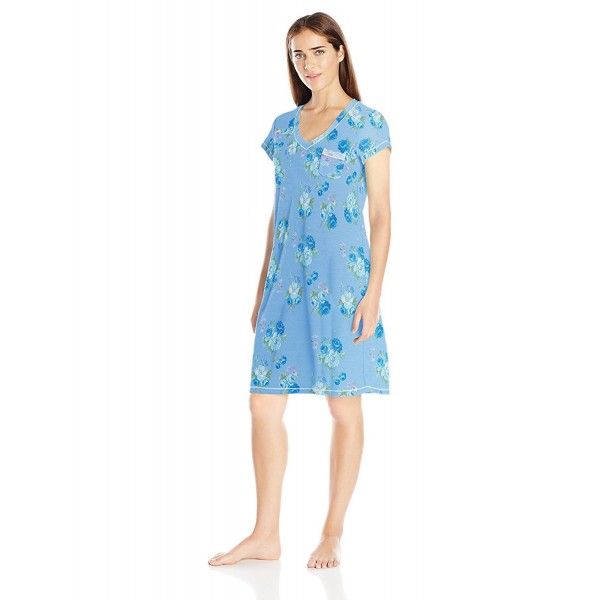 Miss Elaine Womens Cottonessa Sleepshirt