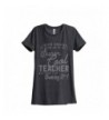 Teacher Fashion Relaxed T Shirt Charcoal