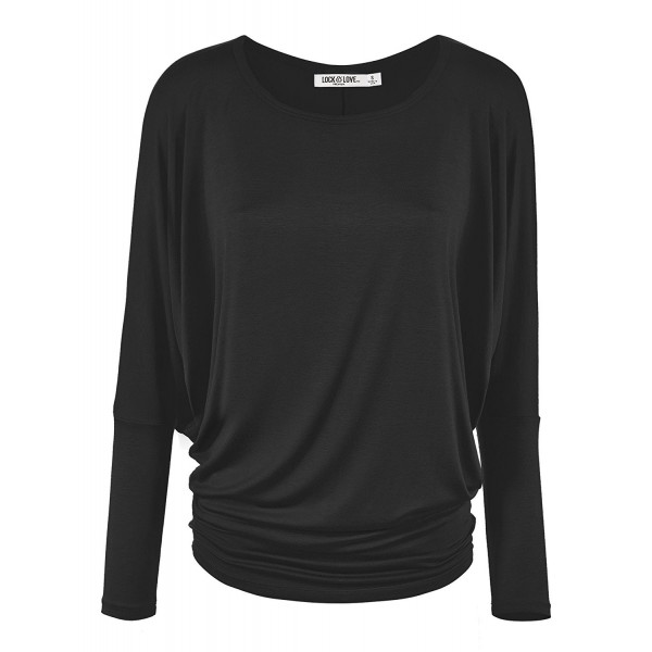 Lock Love Womens Batwing Sleeve