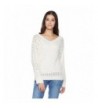 True Angel Womens Pointelle Pullover