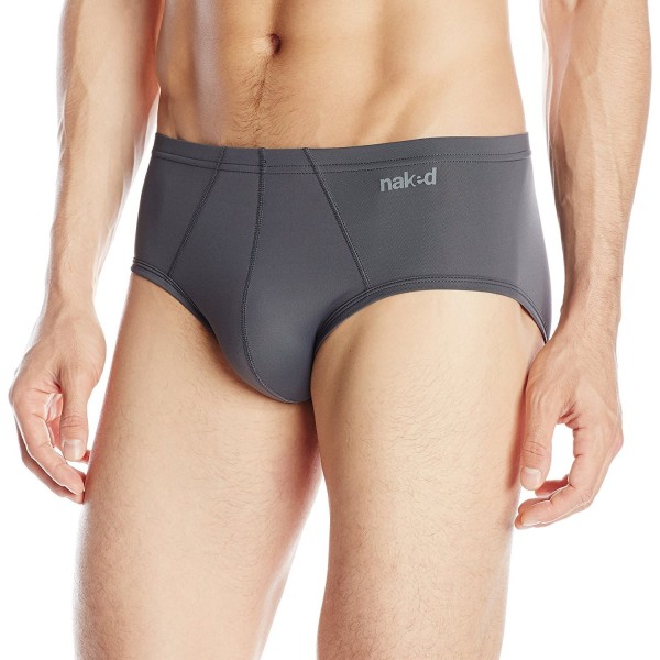 Naked Active Brief Charcoal Large