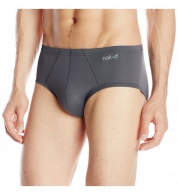 Naked Active Brief Charcoal Large