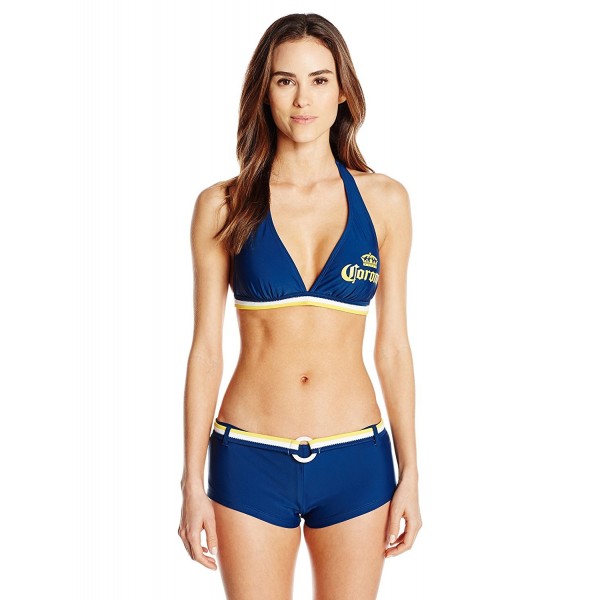 Corona Womens Banded Halter Bikini