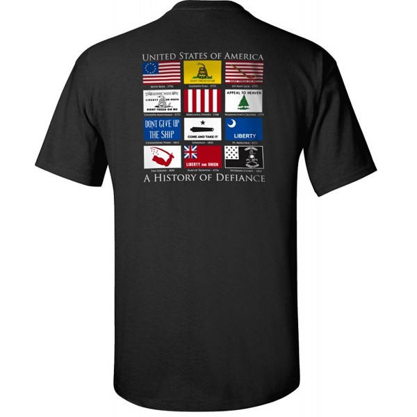 Flags Defiance T Shirt Black XL