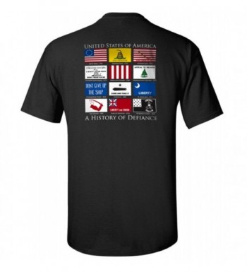 Flags Defiance T Shirt Black XL