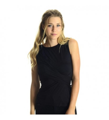 Free Womens Faux Sleeveless Black