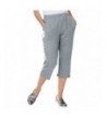 Woman Within Womens Capris Heather