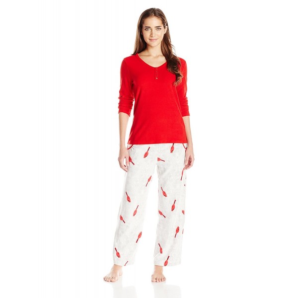 Goodnight Kiss Womens Henly Pajama