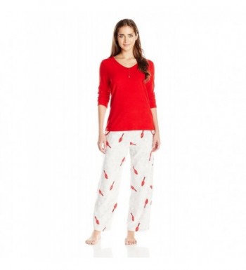 Goodnight Kiss Womens Henly Pajama