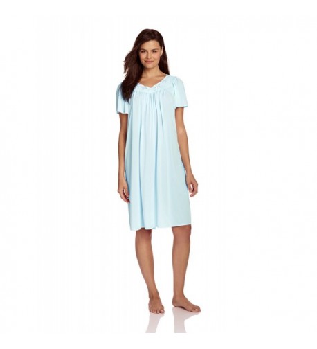 Miss Elaine Womens Flutter Nightgown