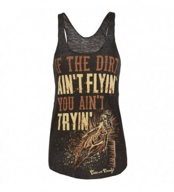 Cute Country Racerback Flyin Triblend