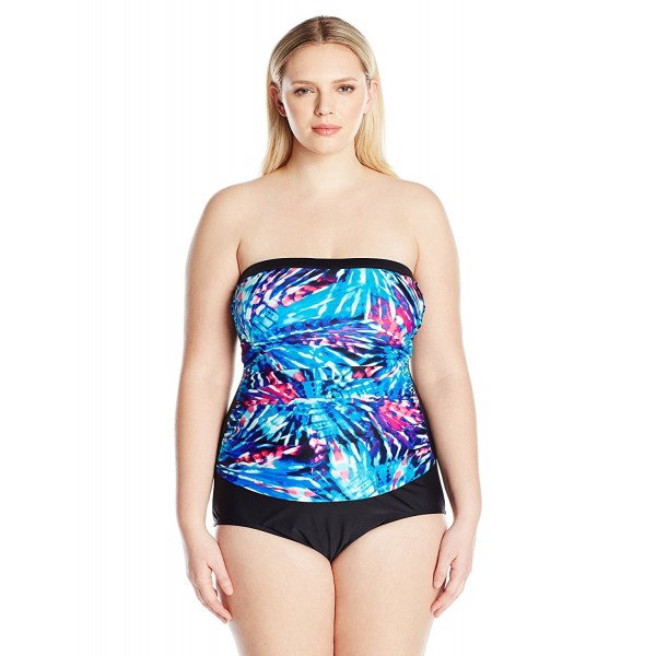 Maxine Hollywood Firework Side Shirred Swimsuit