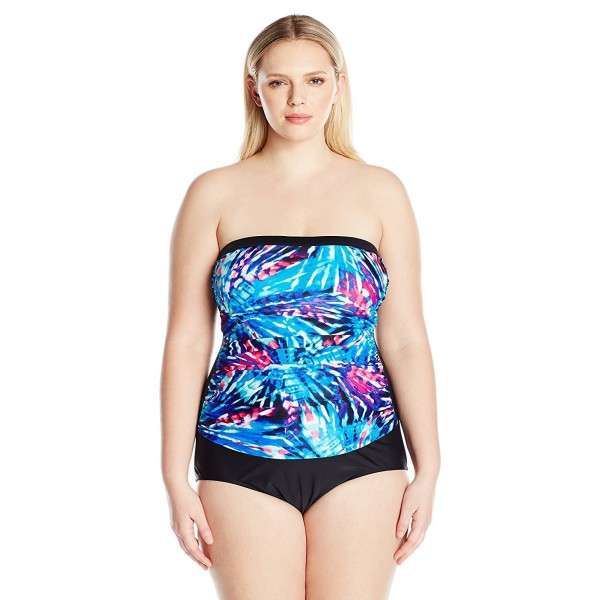 Maxine Hollywood Firework Side Shirred Swimsuit