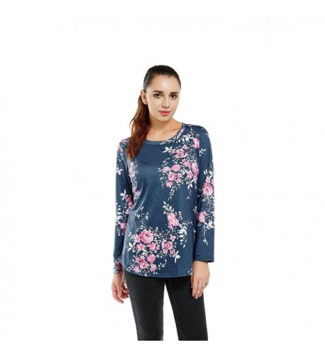 JCBABA Sleeve Blouse Casual Floral