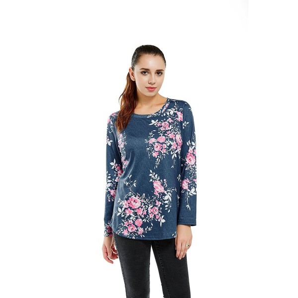 JCBABA Sleeve Blouse Casual Floral