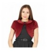 BlackButterfly Velvet Sleeve Formal Burgundy