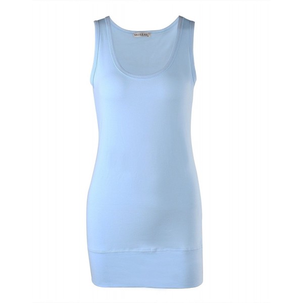 light blue tank top dress