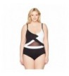 Anne Cole Womens Shoulder Swimsuit