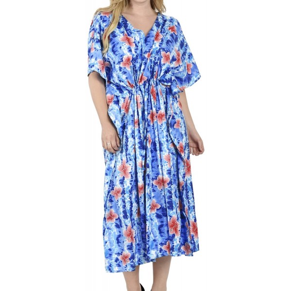 Leela Womens Casual Hibiscus Hawaiian Leela Womens Casual Hibiscus Hawaiian