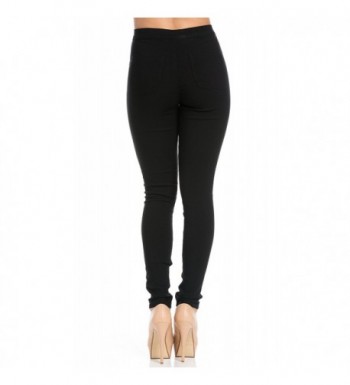 Super High Waisted Stretchy Skinny Jeans in 10 Colors (S-XXXL) - Black ...