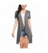 Meaneor Asymmetrical Sleeve Lightweight Cardigan