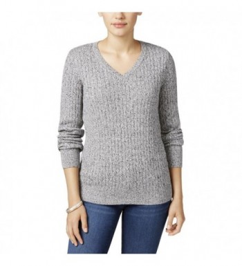 Karen Scott Womens Pullover Sweater