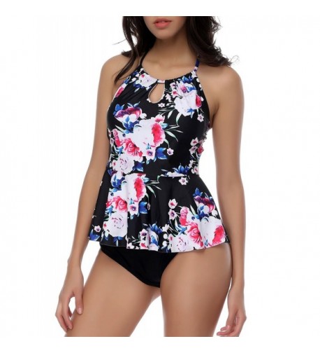 Womens Swimwear Floral Swimsuits Tankini