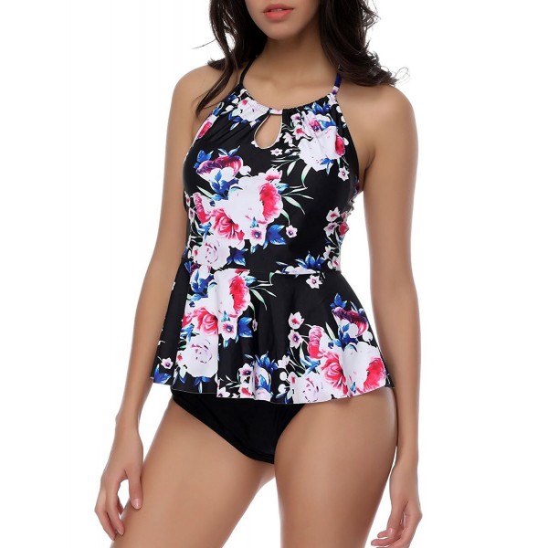 Womens Swimwear Floral Swimsuits Tankini