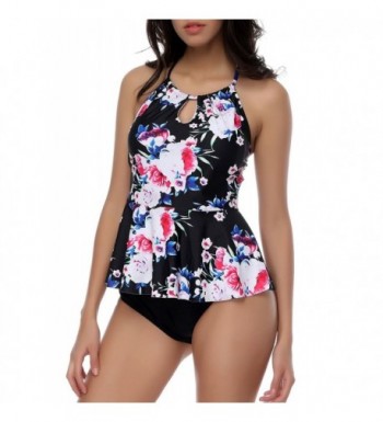 Womens Swimwear Floral Swimsuits Tankini