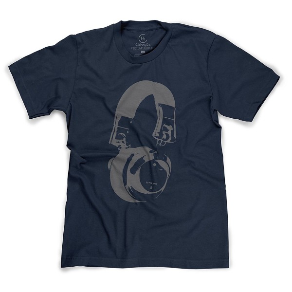 Custom Sound Headphones Self Vibe T-Shirt - Dark Navy - C4186S3C2X2