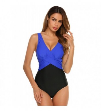 Ekouaer Padded Keyhole Swimsuit Swimwear