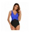 Ekouaer Padded Keyhole Swimsuit Swimwear