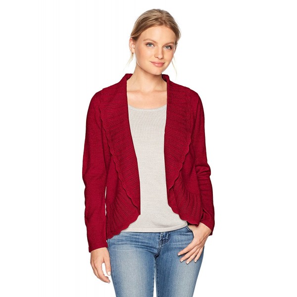 Napa Valley Pullover Scalloped Cardigan