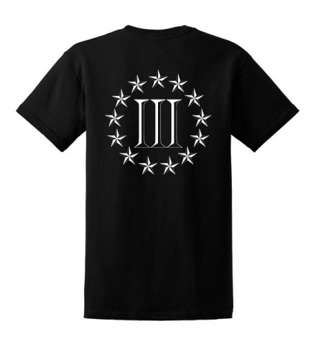 GunShowTees Three Percenter Shirt X Large