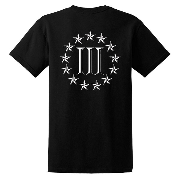 GunShowTees Three Percenter Shirt X Large