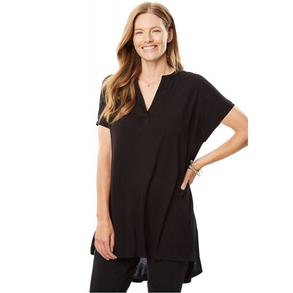 Woman Within Womens Notch Tunic