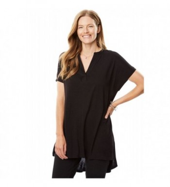 Woman Within Womens Notch Tunic