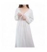 Asherbaby Womens Vintage Nightgown Sleepwear