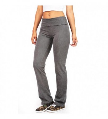 Womens Juniors Foldover Stretchy Charcoal
