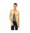 PattyBoutik Womens Cable Front Cardigan