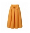 CHARLES RICHARDS Womens Yellow Bowknot