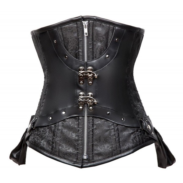 Charmian Steampunk Brocade Underbust Pouches