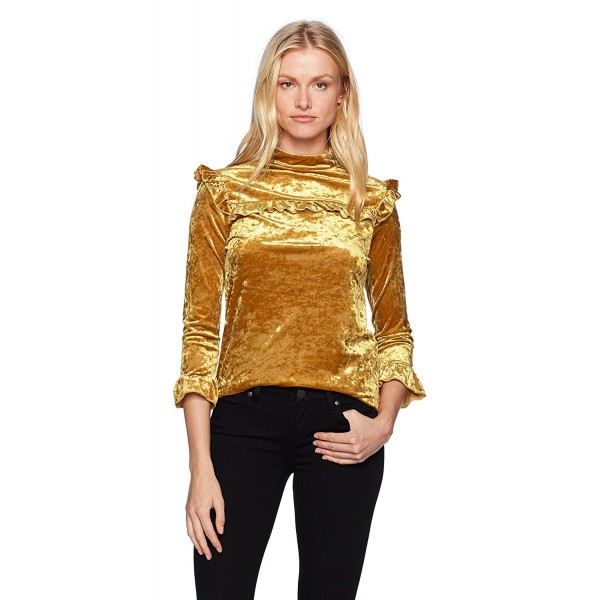 BLANKNYC Womens Crushed Velvet Guldens