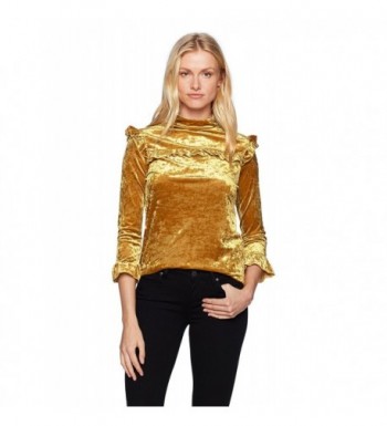 BLANKNYC Womens Crushed Velvet Guldens